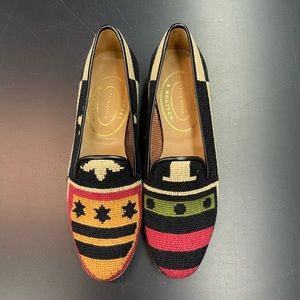 STUBBS AND WOOTTON palm beach NEEDLEPOINT 7, 7,5 PLEASE READ DESCRIPTION.